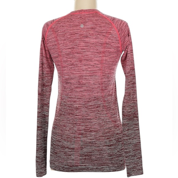 Lululemon Swiftly Tech Long Sleeve
Red Alert/White/Dark Sport Red/Black Size 8 - Picture 5 of 8